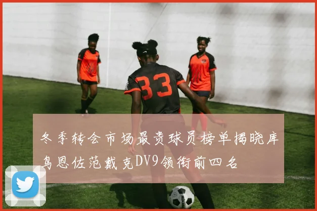 冬季转会市场最贵球员榜单揭晓库鸟恩佐范戴克DV9领衔前四名